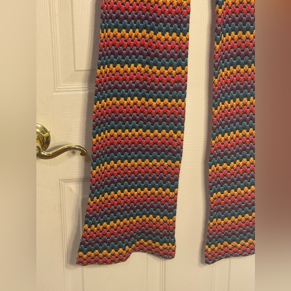 Trina Turk Perleen Rainbow Honeycomb Hippie Pant Size P(p 0-2) NWOT - Picture 4 of 13